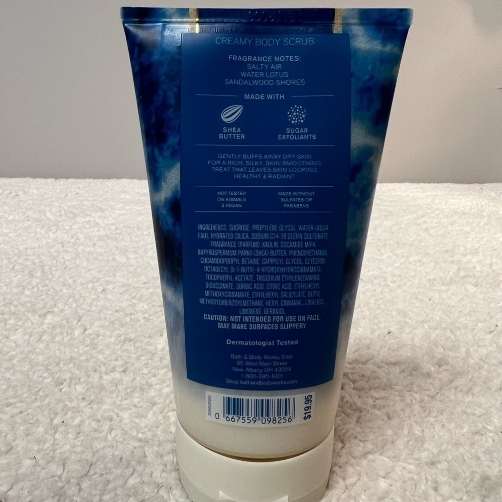 Bath & Body Works "Sea Salt Coast" Creamy Body Scrub - Picture 3 of 5